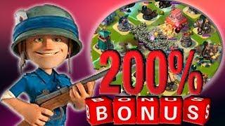 МЕГА СТРЕЛКИ и 200% УРОНА.BOOM BEACH