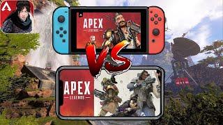 Apex Legends Mobile vs. Nintendo Switch Comparison!!