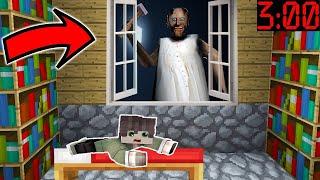 БАБКА ГРЕННИ ЗА ОКНОМ СЛЕДИТ ЗА МНОЙ в 3 ЧАСА НОЧИ В МАЙНКРАФТ GRANNY From The Window MINECRAFT