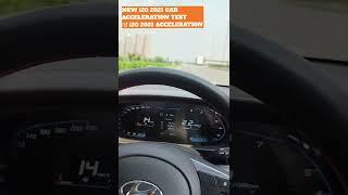 All New i20 Sportz amt/ivt/cvt 1.2 Acceleration Test | 0-100| Hyundai Noida Delhi/NCR  Car's Footage