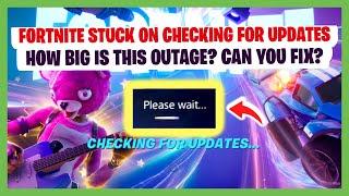 Fortnite STUCK on checking for updates PLEASE WAIT (PS5/PS4) | Fortnite Stuck On Checking For Update