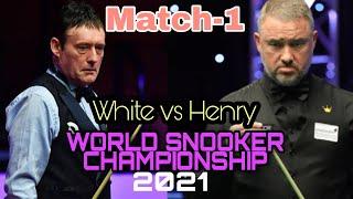 Jimmy White vs Stephen Hendry 2021 | world snooker championship| Old Rivalry| 5april2021