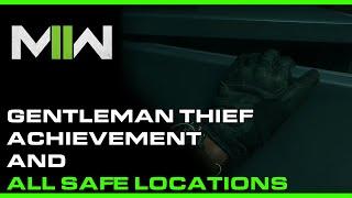 MW2 (2022): Gentleman Thief Achievement Guide - All Safe Locations Revealed