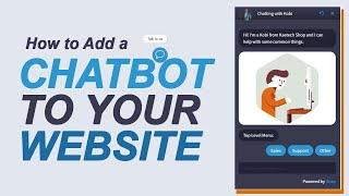 How to Add a Chatbot to your Website