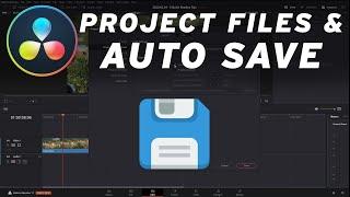 How to Turn on AUTO SAVE in Davinci Resolve 17 [Beginner Tutorial]