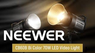 Introducing the NEEWER CB60B Bi Color 70W LED Video Light