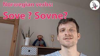Norwegian verbs: sovne vs. sove (difference )