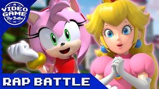 Princess Peach vs. Amy Rose - Video Game Rap Battle