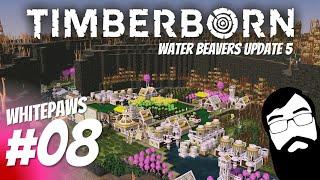 Let's work on fixing our food and water situation! Timberborn Waterbeavers Update 5 Episode 08
