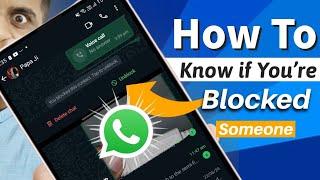 How to check if someone blocked you on whatsapp