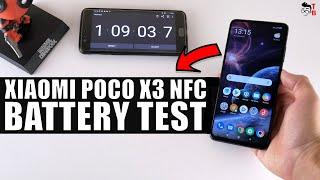 Poco X3 NFC - Battery Drain Test and Charging Time