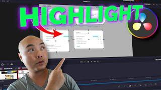 Davinci Resolve How To Highlight Area In Videos (Highlight Effects) | Davinci Resolve Tutorial