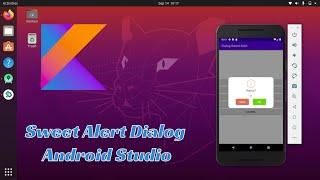 Sweet Alert Android Studio with Kotlin