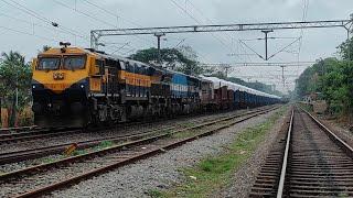 UBL WDG4 twins with coal goods train