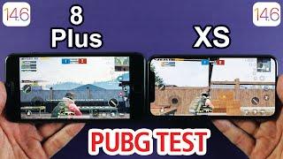 iPhone 8 Plus vs iPhone XS PUBG MOBILE TEST - After IOS 14.6 PUBG TEST