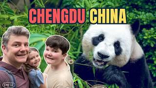 We visited the CHENGDU PANDA BASE the BEST place to see PANDAS in CHINA