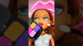 ASMR Satisfying with Unboxing & Review Mannequin bratz Pink Makeup Set Sounds Video 