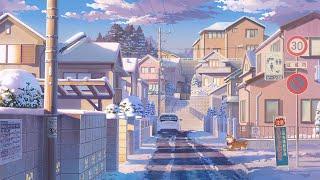 in the winter's cold.  anime lofi mix