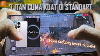 VIVO V40 Lite 4G Game Test Free Fire Max || Handcam || Snapdragon 685 (6 nm) || Li-Po 5000 mAh