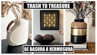 DIY TESOROS RECICLADOS: Arte Moderno en tus Manos/ Cuadro, escultura MODeRNA y FLOREROS EN TENDENCIA