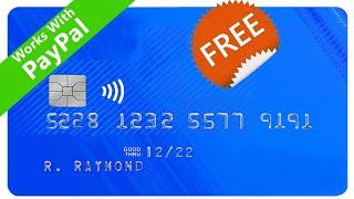 How to get a FREE Virtual Card without any Bank Account - International Virtual Card for PayPal
