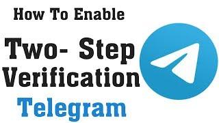 How To On Two-Step Verification In Telegram || Enable Two-Step Verification In Telegram