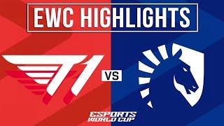 T1 vs TL Highlights ALL GAMES | EWC 2024 Semifinals | T1 vs Team Liquid