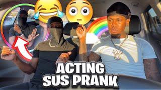 ACTING SUS (GAY) PRANK ON BESTFRIEND ! * EXTREMELY FUNNY (reversed)