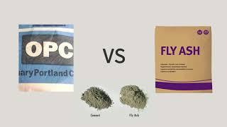 Ordinary OPC cement Vs Fly Ash – House Construction