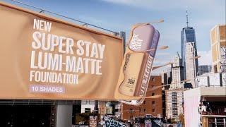 Maybelline New York – New Super Stay Lumi-Matte Foundation | 20s | English