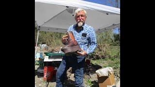 Mining Legend Dakota Fred Hurt talks about his homemade boot @ Lawson Bar in SW Oregon