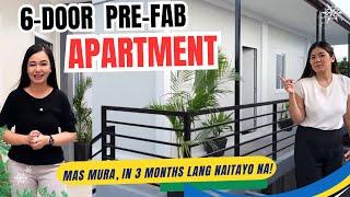 Instant Bahay, instant APARTMENT /PRE-FAB CONSTRUCTION Ideas/ Advantages,Cost atbp