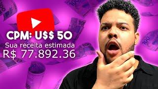  10 nichos MAIS LUCRATIVOS do Youtube em 2023 com MAIOR CPM!