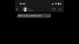 Just a random girl…