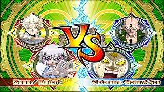 Zeno/Dufort vs Victoream/Mohawk Ace - Zatch Bell! Mamodo Battles