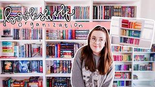 organizing my bookshelves | 1000+ books & brand new shelves!!