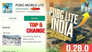 BIGGEST UPDATE | Indian Server Open | 0.28.0 Update | Pubg Lite New Update | Pubg Lite Cheater Ban