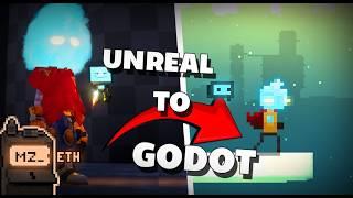 Turning an UNREAL 3D Action Platformer 2D in GODOT | Devlog