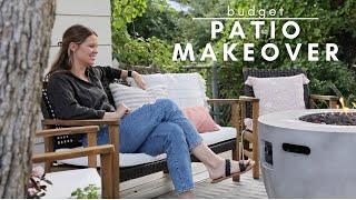 Budget Friendly Patio Makeover // Deck Stripping And Staining // One Week Outdoor Makeover