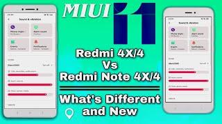 MIUI 11 Beta update for Redmi 4X/4 and Redmi Note 4X/4 Review | Mido Vs Santoni What's Different