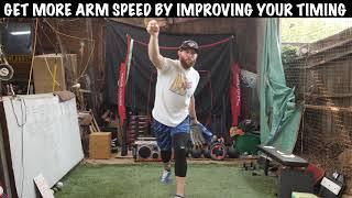 Increase Arm Speed By Improving Timing - Pitching Mechanics | ROBBY ROWLAND