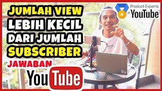 Mengapa Jumlah Penayangan Saya Lebih Rendah Daripada Jumlah Subscriber ⁉️ Menurut Youtube ‼️