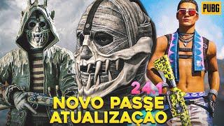 SAIU! TODAS AS SKINS DO NOVO PASSE E LOJA PUBG ATUALIZAÇÃO 24.1