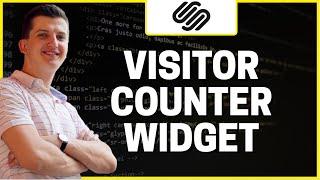 How To Add Visitor Counter to Squarespace