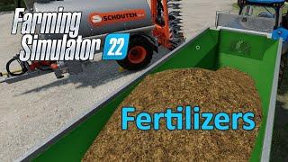 Farming Simulator 22 Tutorial | Fertilizers (Liquid, Solid, Slurry, Manure, Digestate)