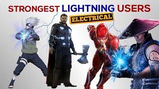 Strongest LIGHTNING USERS in the Universe