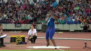 David MOSQUERA/Silver Men's Shot Put F20 |Final| London 2017 World Para Athletics Championships