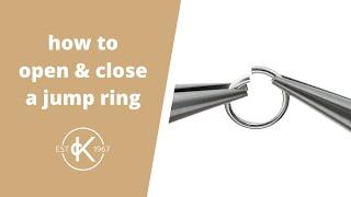 How To Open & Close A Jump Ring | Kernowcraft