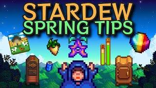 13 Tips & Tricks for your First Spring in Stardew Valley (1.6)