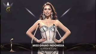 OPENING NUMBER MISS GRAND INDONESIA (SOPHIA ROGAN) - MISS GRAND INTERNATIONAL 2021